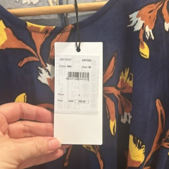 NWT WEEKEND MAXMARA M ARTEN FLORAL JERSEY DRESS - Picture 6 of 12